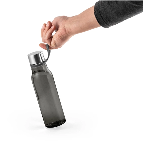 image du produit Bouteille en PET recyclé (100 % rPET) avec une finition brillante translucide