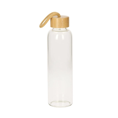 image du produit Bouteille en verre avec bambou 550ml