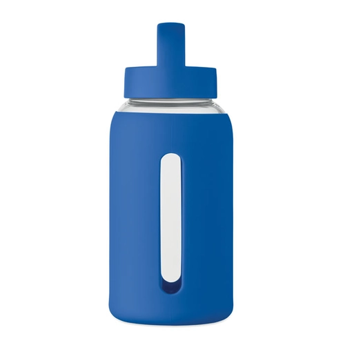 image du produit Bouteille en verre borosilicate de haute qualité avec pochette en silicone