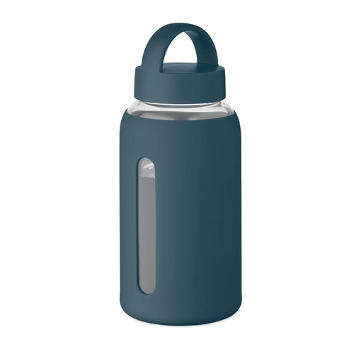 image du produit Bouteille en verre borosilicate de haute qualité avec pochette en silicone