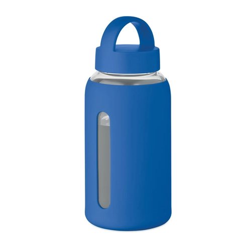 image du produit Bouteille en verre borosilicate de haute qualité avec pochette en silicone