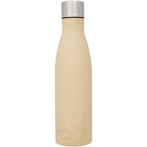 image du produit Bouteille isotherme 500 ml imitation bois - couche de cuivre