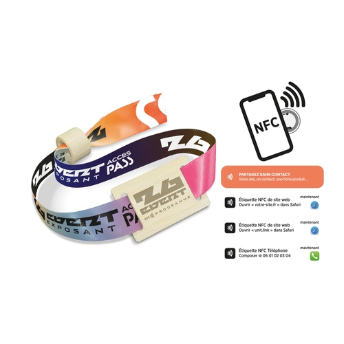 image du produit Bracelet avec puce NFC