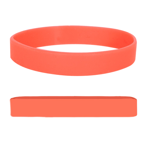 image du produit Bracelet silicone adulte - résistant à l'eau et réutilisable