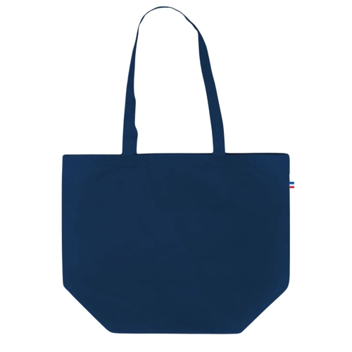 image du produit Cabas Coton BIO Made In France - Sac shopping soufflet 20 cm