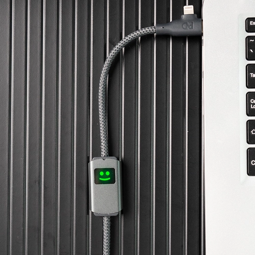 image du produit Câble de charge rapide de 100W 1 mètre de long - en matières recyclées GRS