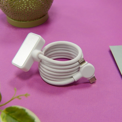 image du produit Câble magnétique 100W avec transfert de données rapide 4 en 1