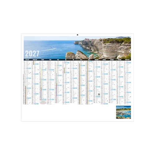 image du produit Calendrier bancaire publicitaire corse