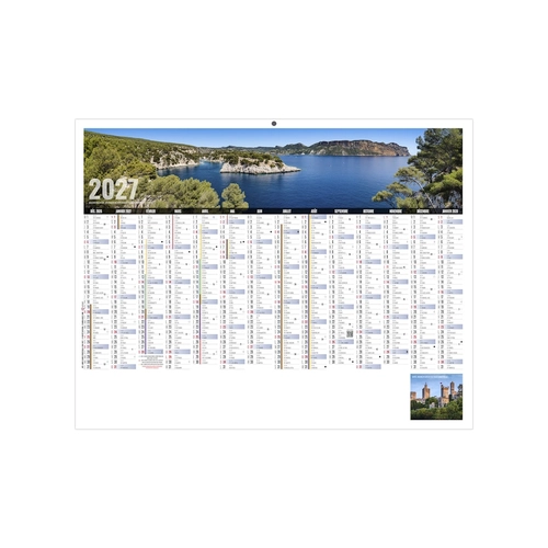 image du produit Calendrier bancaire publicitaire provence