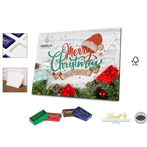 image du produit Calendrier de l'avent chocolats Lindt eco