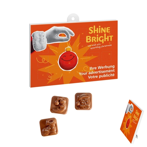 image du produit Calendrier de l'avent format A5 – motif standard personnalisé