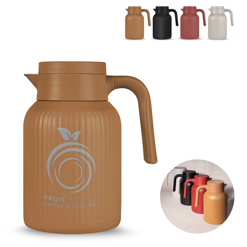 image du produit Carafe thermos élégant 1.5 l - idéal pour les réunions