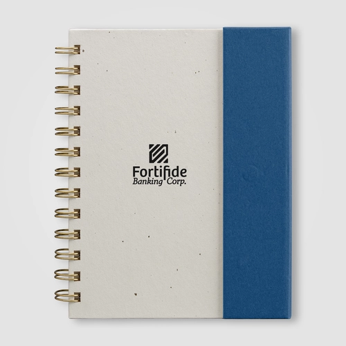 image du produit Carnet à spirales avec notes adhésives - B6