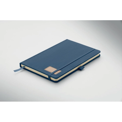 image du produit Carnet A5 avec couverture rigide en velours côtelé de polyester RPET 