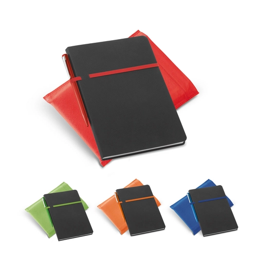 image du produit Carnet A5 en simili cuir DUMAS - avec support stylo