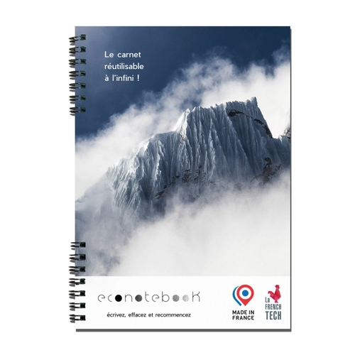 image du produit Carnet A5 réutilisable fabriqué en France - EcoNotebook