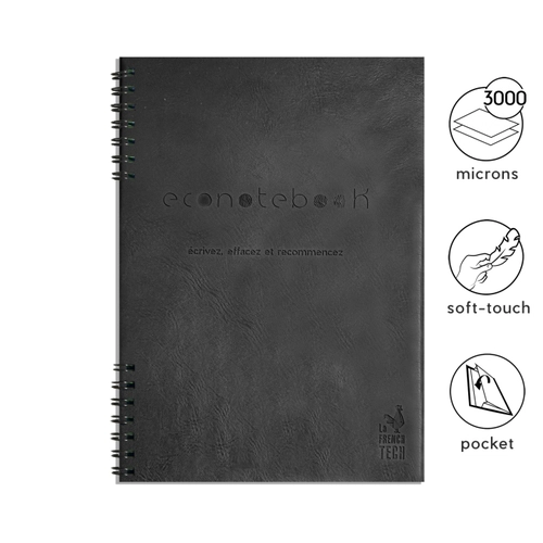 image du produit Carnet A5 réutilisable fabriqué en France - EcoNotebook