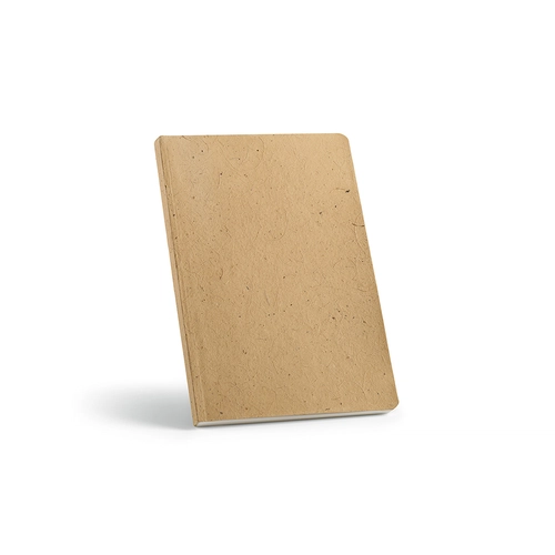 image du produit Carnet de notes A5 avec couverture en écorce de noix de coco - 196 pages recyclées 80g/m2