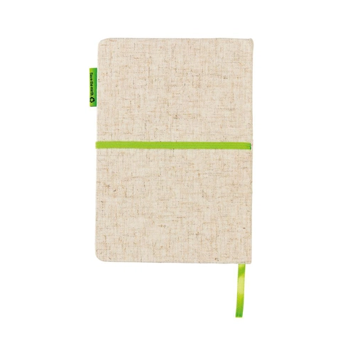 image du produit Carnet de notes A5 avec couverture en juco - papier bambou