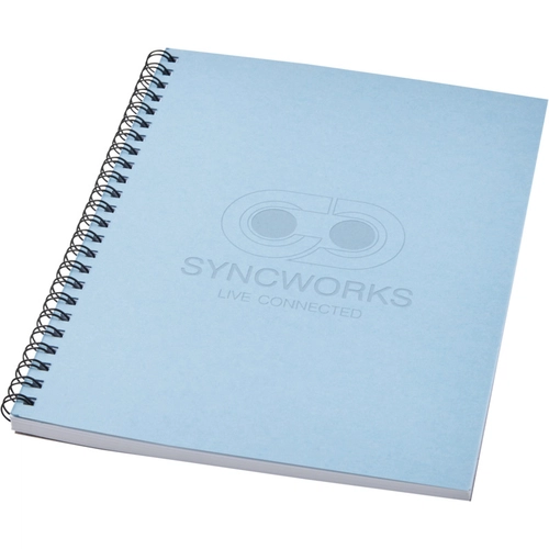 image du produit Carnet de notes recyclé à spirales Desk-Mate® A5 coloré