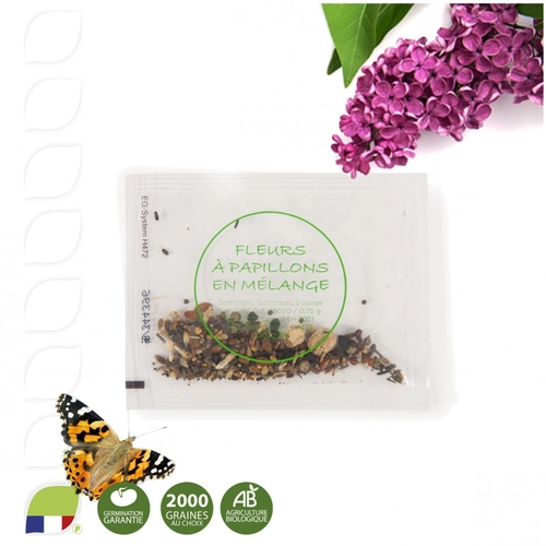 image du produit Carte avec sachet de graines personnalisable