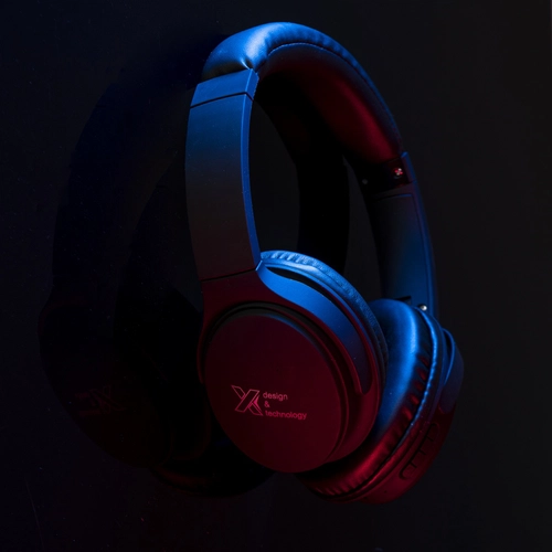 image du produit Casque Bluetooth 5.0 avec logo lumineux