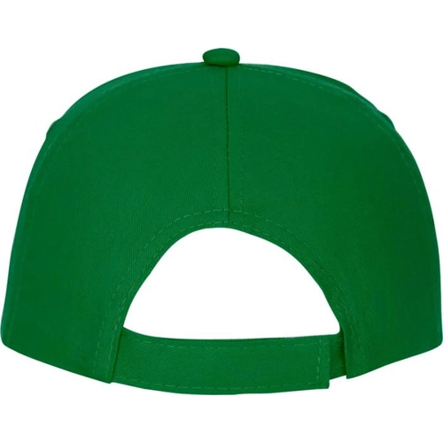 image du produit Casquette 5 panneaux avec fermeture velcro - Œillets brodés