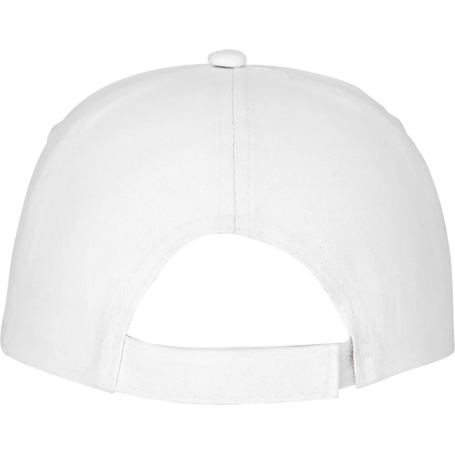 image du produit Casquette 5 panneaux avec fermeture velcro - Œillets brodés