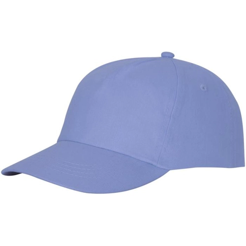 image du produit Casquette 5 panneaux avec fermeture velcro - Œillets brodés