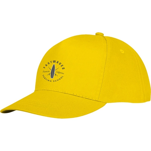 image du produit Casquette 5 panneaux avec fermeture velcro - Panneau frontal renforcé