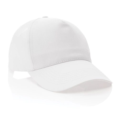 image du produit Casquette 5 panneaux en coton recyclé 190gr - traceur AWARE