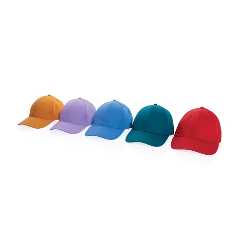 image du produit Casquette 6 panneaux en coton recyclé 280gr - traceur AWARE