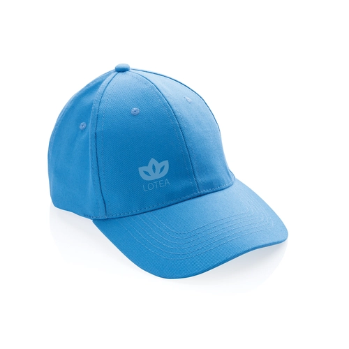 image du produit Casquette 6 panneaux en coton recyclé 280gr - traceur AWARE