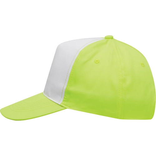 image du produit Casquette bicolore 5 segments - segment avant renforcé