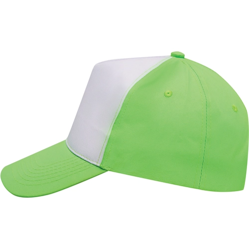 image du produit Casquette bicolore 5 segments - segment avant renforcé