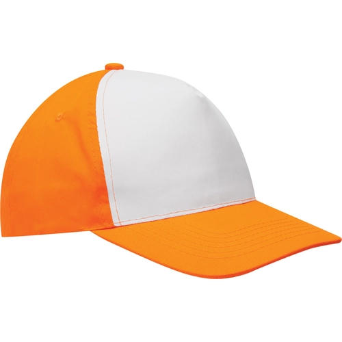 image du produit Casquette bicolore 5 segments - segment avant renforcé