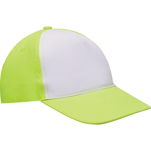 image du produit Casquette bicolore 5 segments - segment avant renforcé