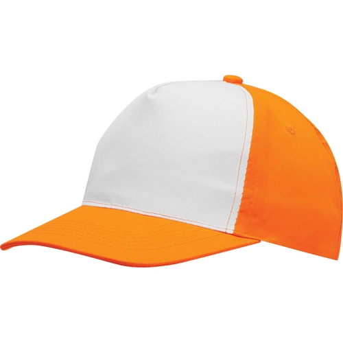 image du produit Casquette bicolore 5 segments - segment avant renforcé