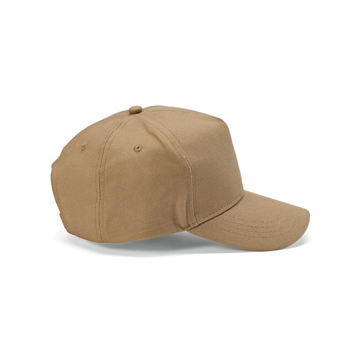 image du produit Casquette en coton recyclé 280g/m2 - casquette 5 panneaux