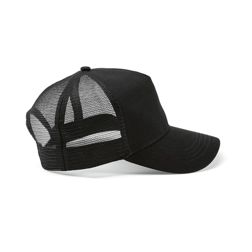 image du produit Casquette en coton recyclé avec tissu arrière en RPET - 5 panneaux