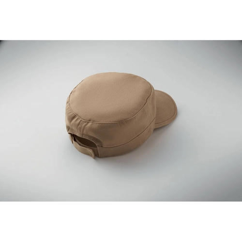 image du produit Casquette militaire en coton brossé 260gr/m² avec bande de transpiration