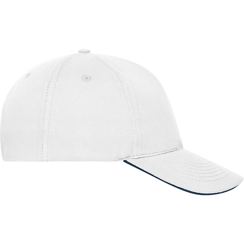 image du produit Casquette sandwich 5 panneaux 100% coton bio