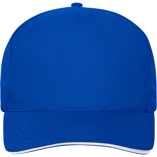 image du produit Casquette sandwich 5 panneaux 100% coton bio