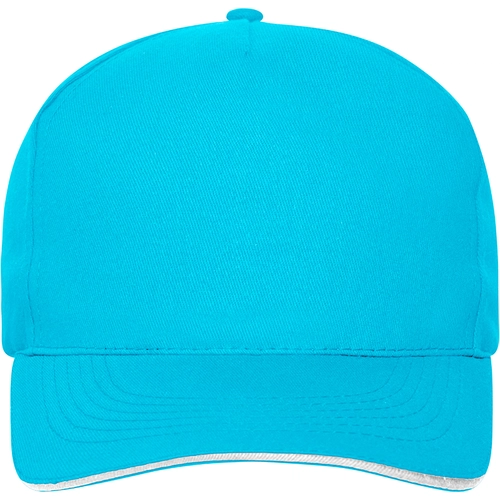 image du produit Casquette sandwich 5 panneaux 100% coton bio