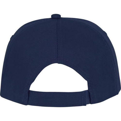 image du produit Casquette sandwich 5 panneaux avec fermeture velcro - Œillets brodés