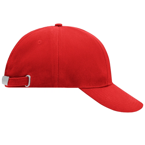 image du produit Casquette unie 6 panneaux - visière préformée