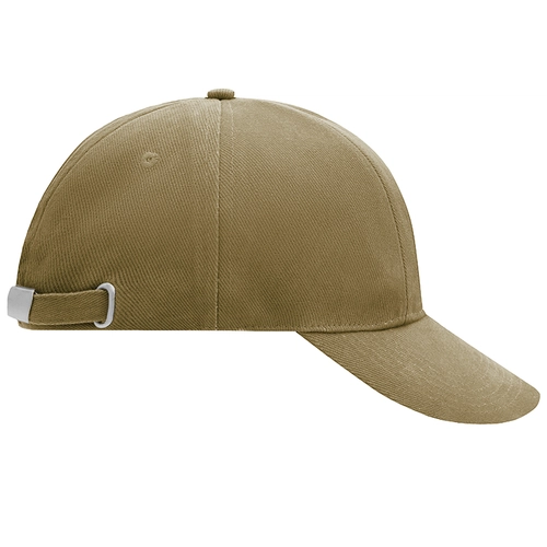 image du produit Casquette unie 6 panneaux - visière préformée