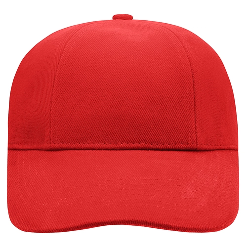 image du produit Casquette unie 6 panneaux - visière préformée