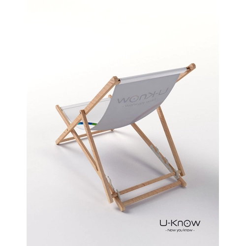 image du produit Chaise longue en bois personnalisée