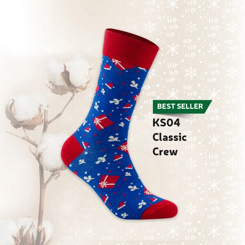 image du produit Chaussettes de Noël 100% personnalisable - Made in europe